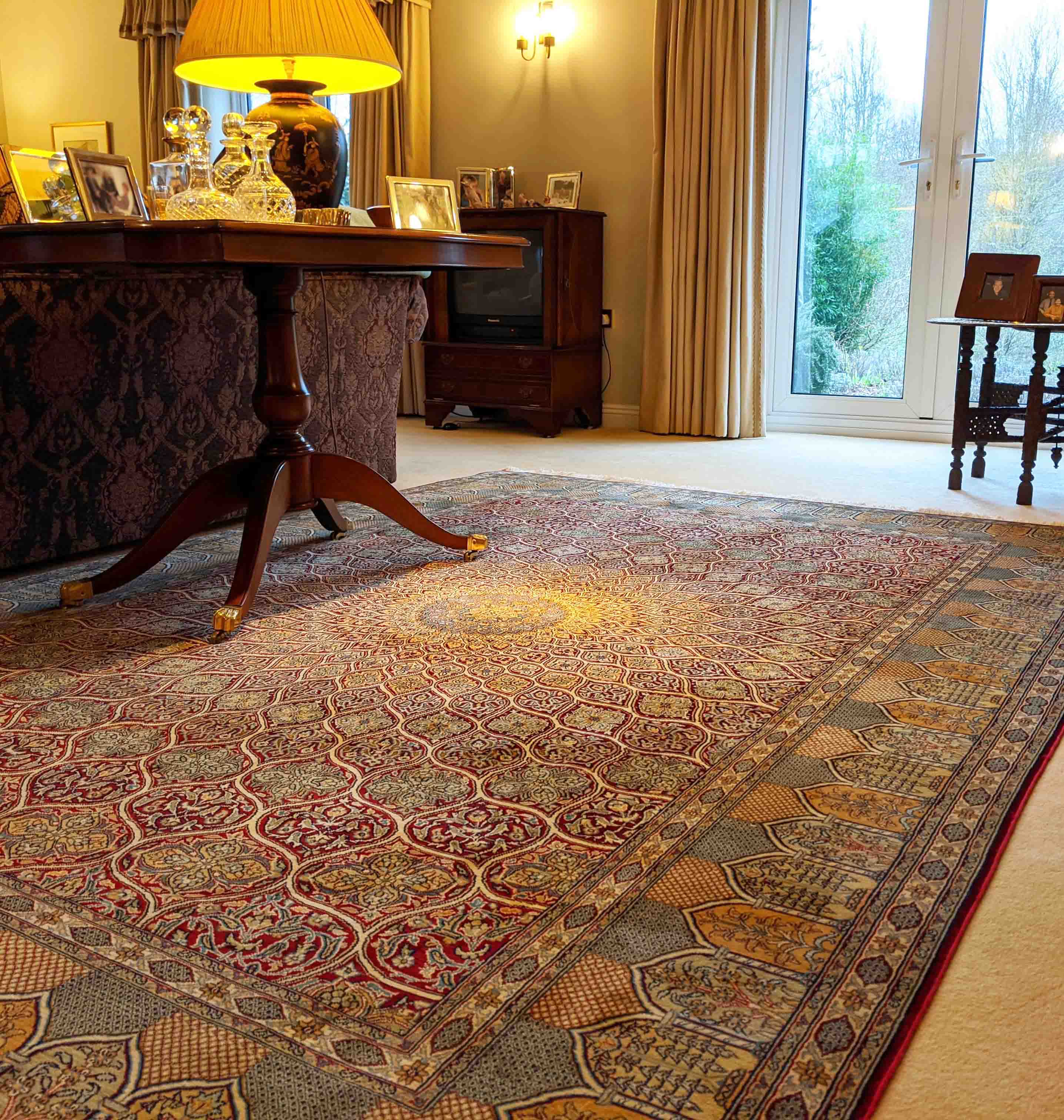 Silk rugs - Kashmir and Persian