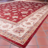Handmade fine Afghan Ziegler rug - 284955