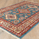 Handmade Fine Afghan Kazak rug - 307374