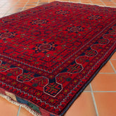 Handmade fine Afghan Kunduz rug - 307431