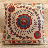 Handmade Uzbek Suzani Silk Cushion - 307746-AL