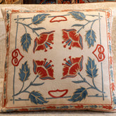 Handmade Uzbek Suzani Silk Cushion - 307746-Y