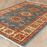 Handmade fine Afghan Kazak Rug - 307804