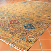 Handmade fine Afghan Samarkand Rug - 308214