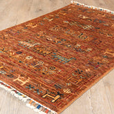 Handmade fine Afghan Samarkand rug - 308290