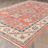 Handmade Luxury Commercial Afghan Kazak rug - 308806