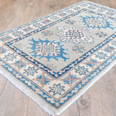 Handmade Luxury Commercial Afghan Kazak rug - 308816