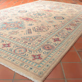 Handmade Luxury Commercial Afghan Kazak - 308818