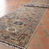 Handmade Afghan Aryana extra long runner - 308913