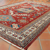Handmade Fine Afghan Kazak rug - 309464
