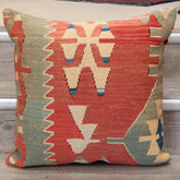 Large Handmade Turkish kilim cushion - 309673-AD