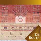 Handmade Afghan Loribaft rug - ENR309873
