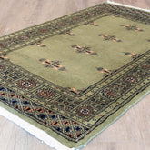 Handmade Butterfly design Pakistan Bokhara rug - 309952