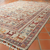 Handmade Afghan Kharjeen rug - 310075