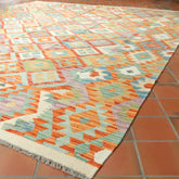 Handmade Afghan Kilim - 310160