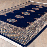 Handmade Pakistan Bokhara rug - 310386