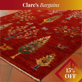 Handmade Afghan Shahi rug - CB306475
