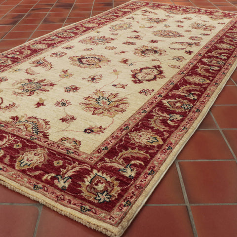 Fine handmade Afghan Ziegler wide runner - CB262113