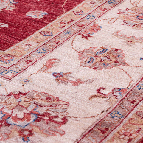 Handmade fine Afghan Ziegler rug - 284955