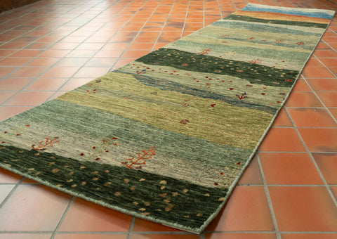 Handmade Afghan Luri Gabbeh runner - CB306442