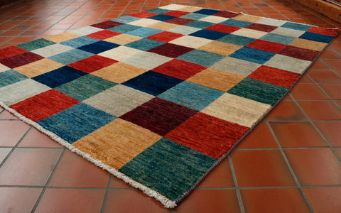 Handmade Afghan Loribaft rug - 306546
