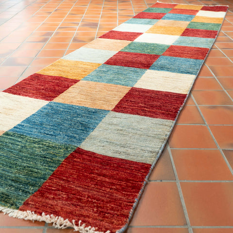 Handmade Afghan Loribaft runner - CB306554