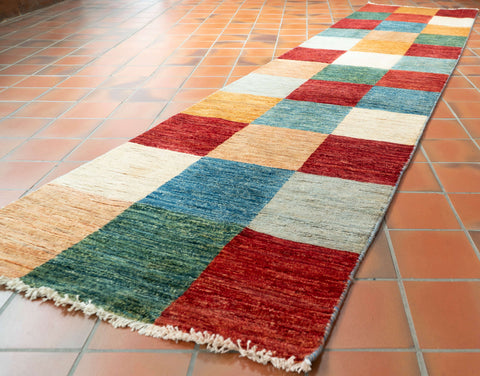 Handmade Afghan Loribaft runner - CB306554