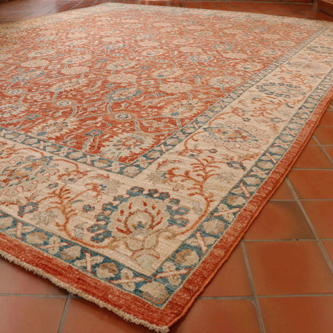 Fine handmade Afghan rug Exclusive - 306794a