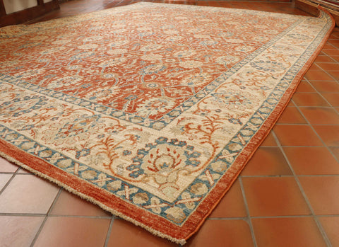 Fine handmade Afghan rug Exclusive - 306794a