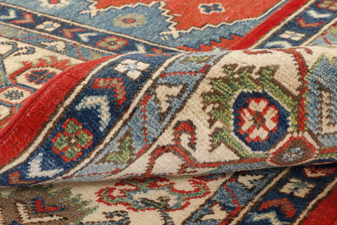 Handmade Comm Afghan Kazak rug - CB306968