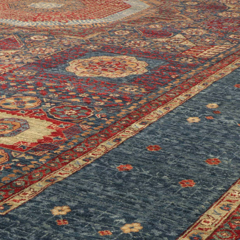 Handmade Afghan Mamluk oversize carpet - CB307331