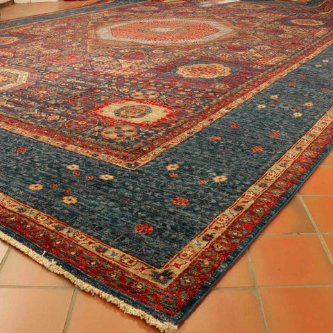 Handmade Afghan Mamluk oversize carpet - CB307331