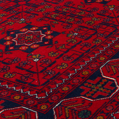 Handmade fine Afghan Kunduz rug - 307431