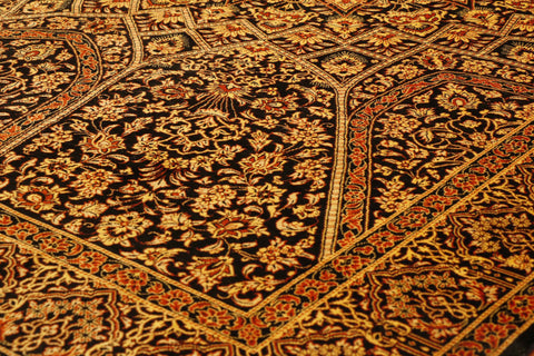 Extra fine handmade Oriental Qum silk rug - 307655