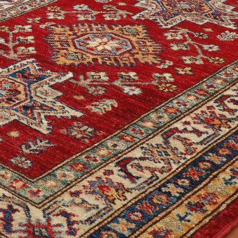 Handmade Afghan Kazak rug - CB307756
