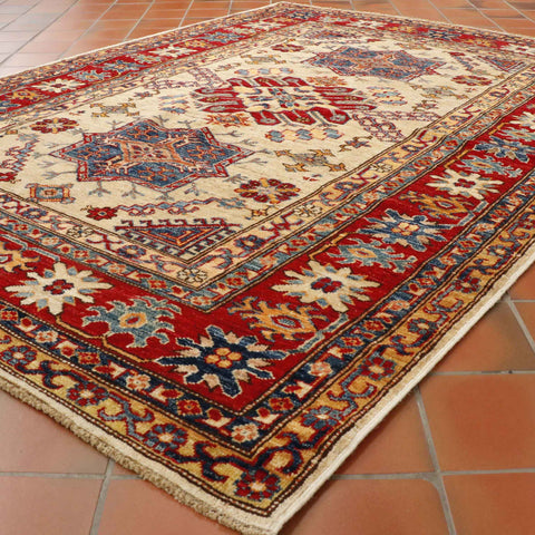 Handmade Afghan Kazak rug - CB307780