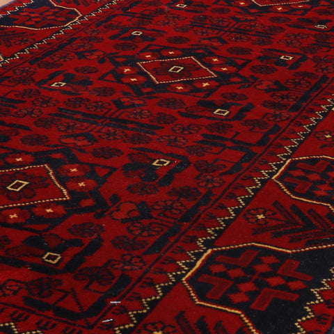 Handmade Afghan Kunduz extra long runner - 307879