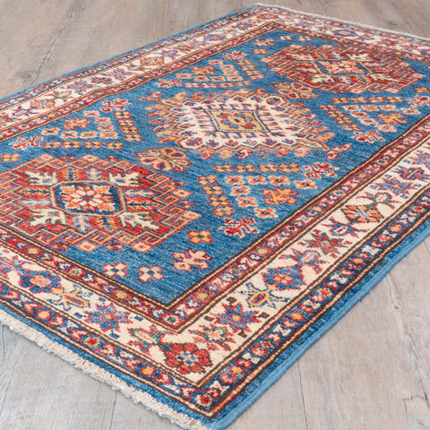 Fine handmade Afghan Kazak rug - 307891