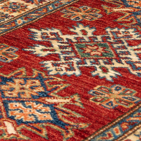 Handmade fine Afghan Kazak rug - 308492