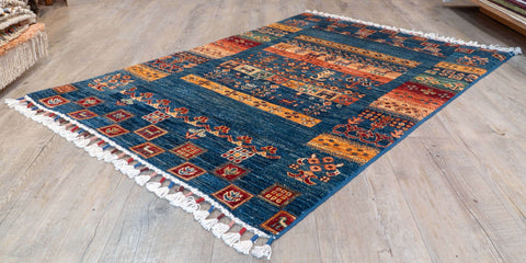 Handmade Afghan Loribaft Rug - 308771