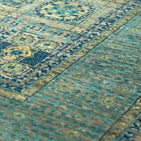Handmade fine Afghan Mamluk rug - 308787