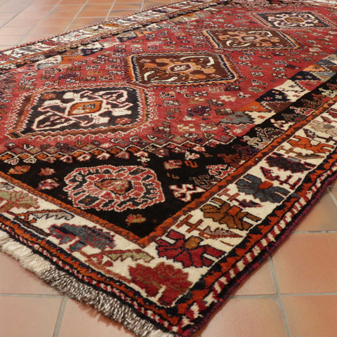 Handmade Oriental Qashqai rug - 308936