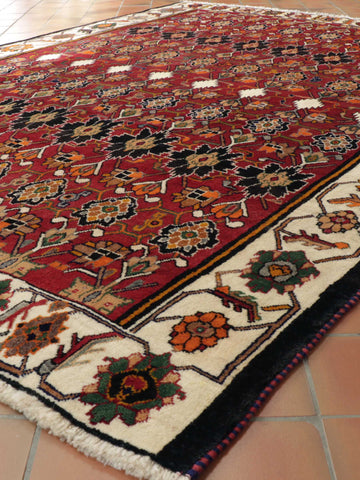 Handmade Oriental Qashqai rug - 308977