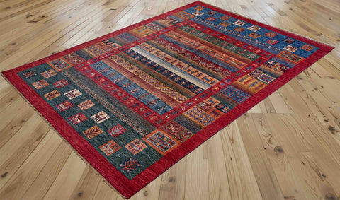 Handmade Afghan Loribaft rug - 309167