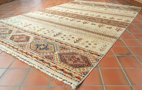 Handmade Afghan Kharjeen rug - 309169