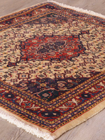 Handmade Oriental Sarouk square - 309203
