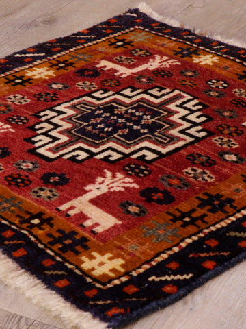 Handmade Oriental Qashqai square - 309208