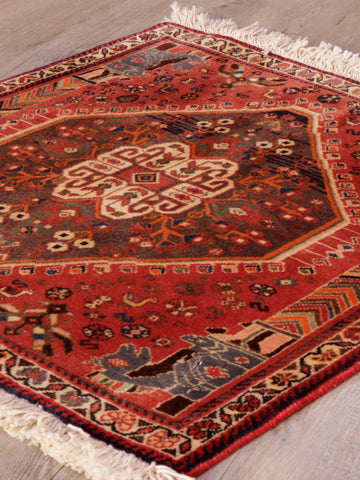 Handmade Oriental Qashqai square - 309212