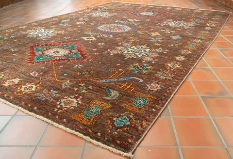 Handmade Afghan Kazak rug - CB309237