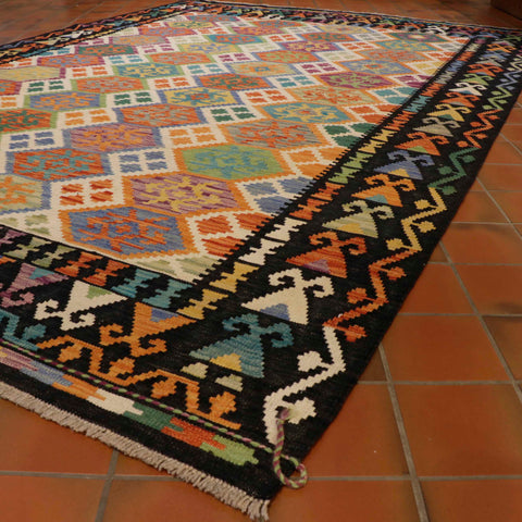 Handmade Afghan Kilim - 309273